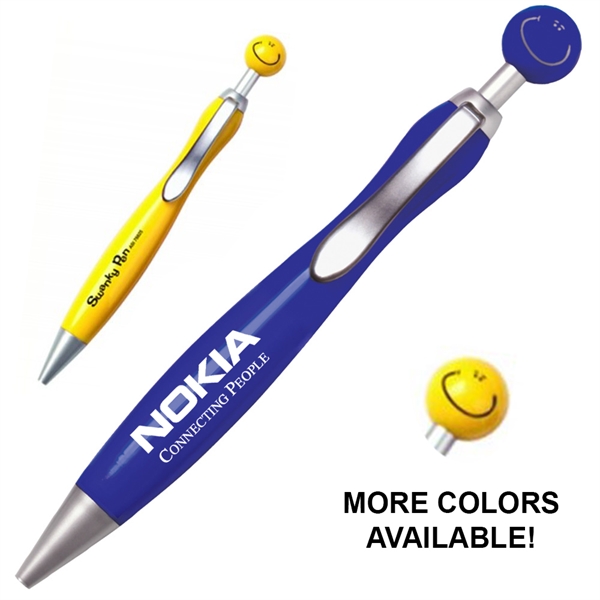 smiley custom promo pens